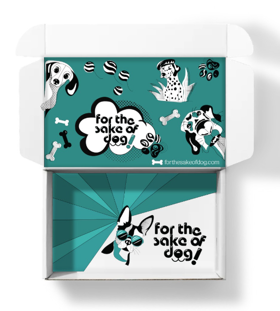 For the Sake of Dog! (Small Treat Box)