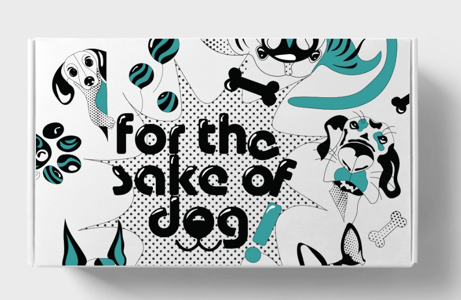 For the Sake of Dog! (Small Treat Box)