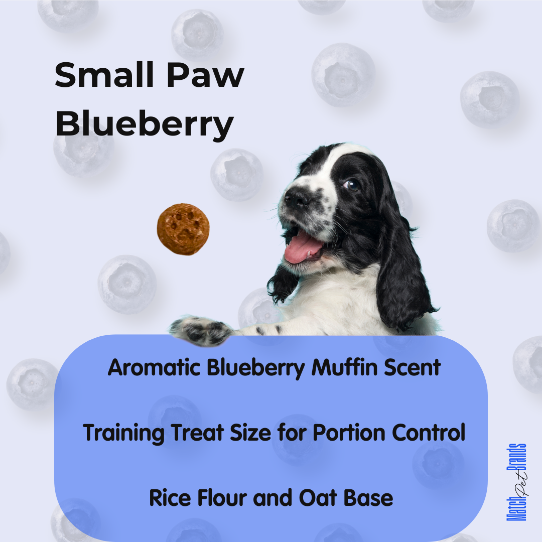 Bulk HG Small Paw Blueberry Training Treat