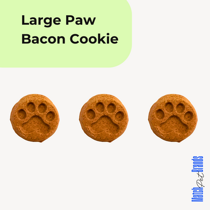 Bulk HG Treat: Large Paw Bacon Medallion